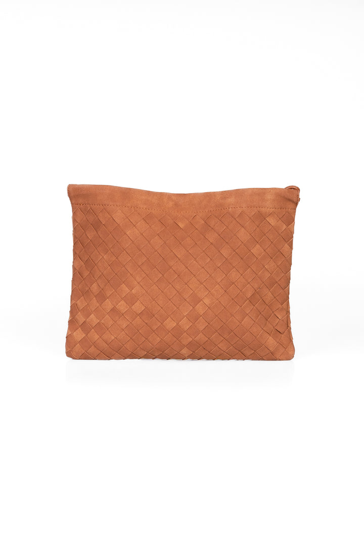 Upper - Pochette intrecciata suede