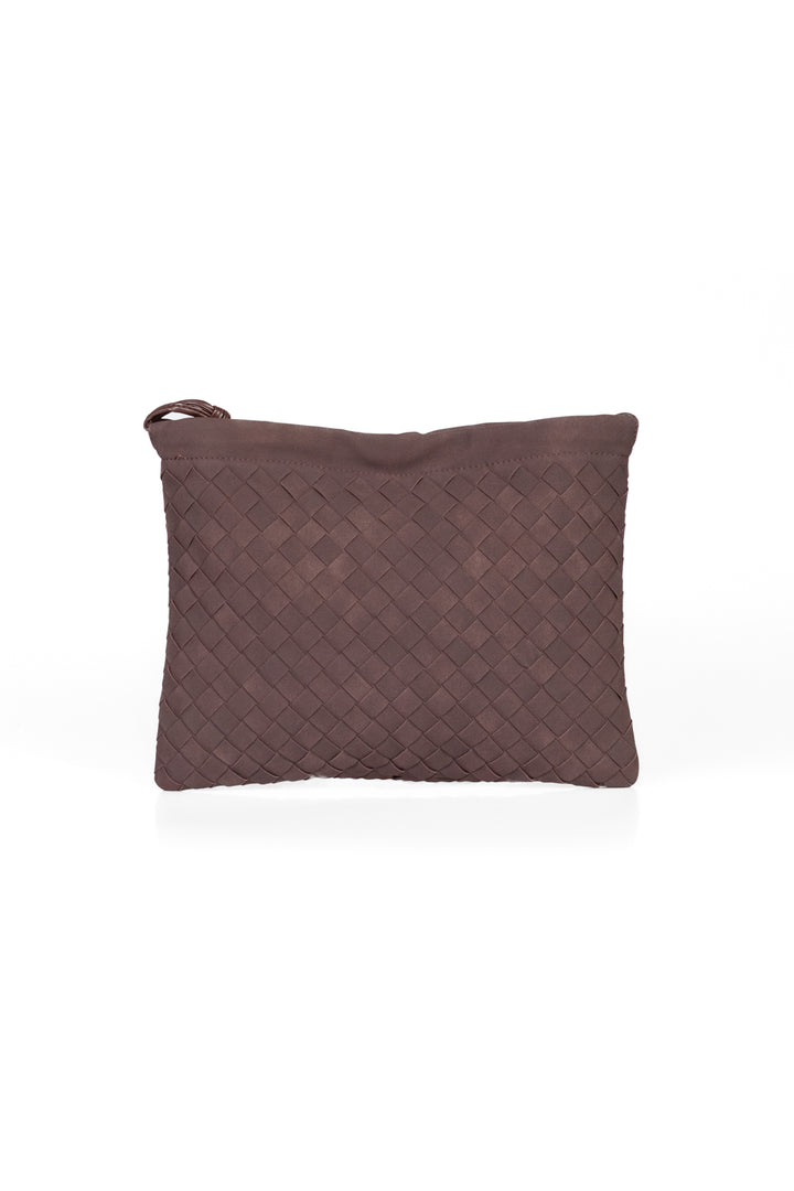 Upper - Pochette intrecciata suede