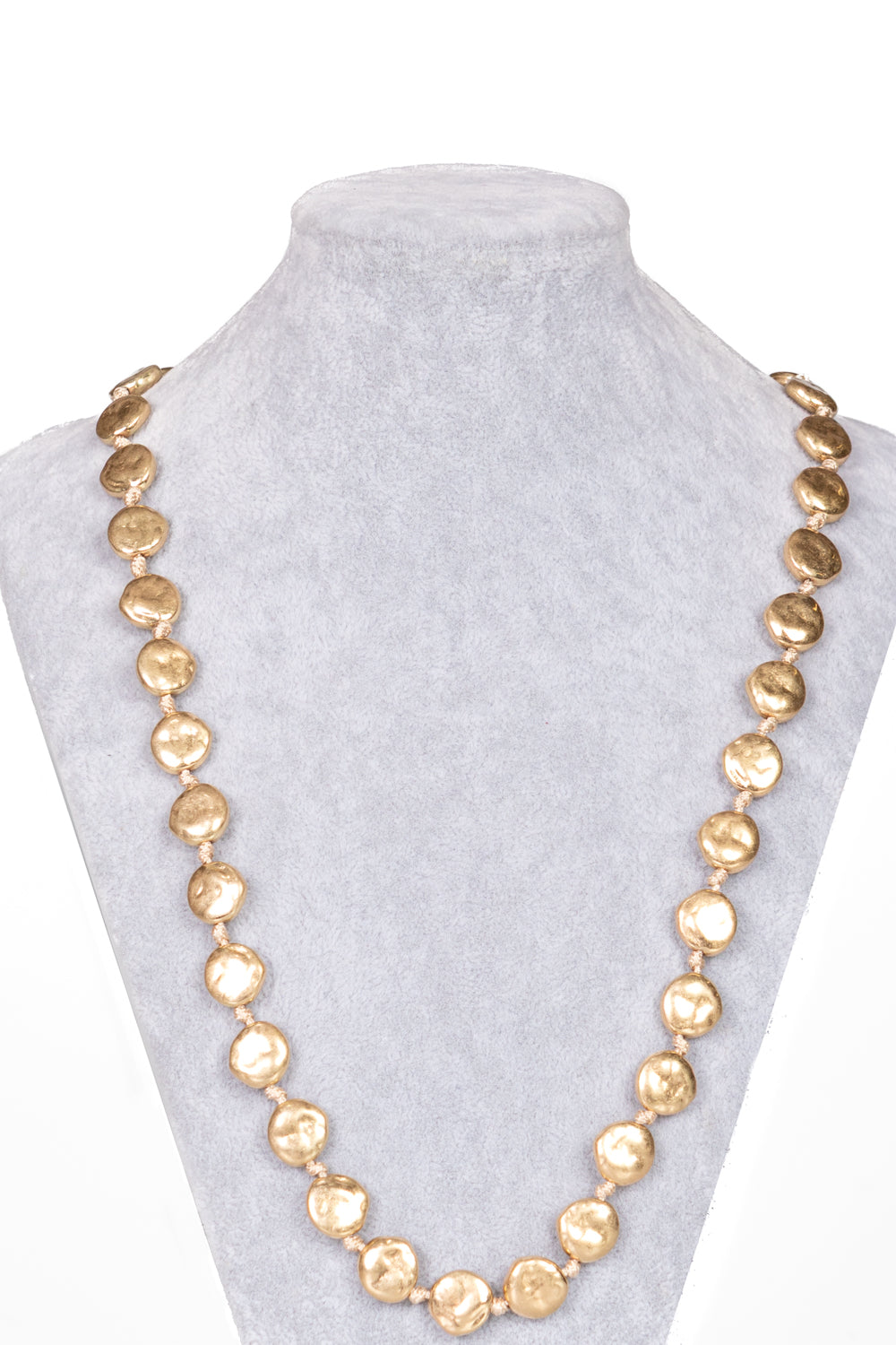 Upper - Collana SASHA pepite martellate