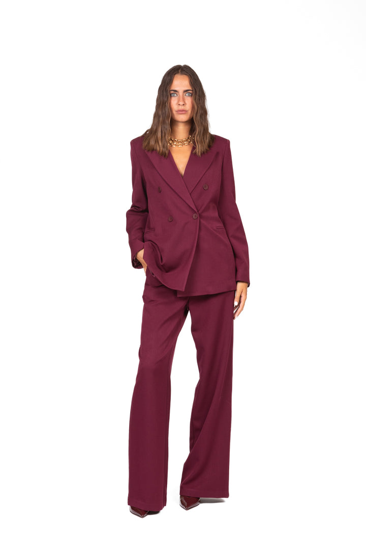 Dixie - Completo doppio petto con pantalone palazzo Art. N845Y001