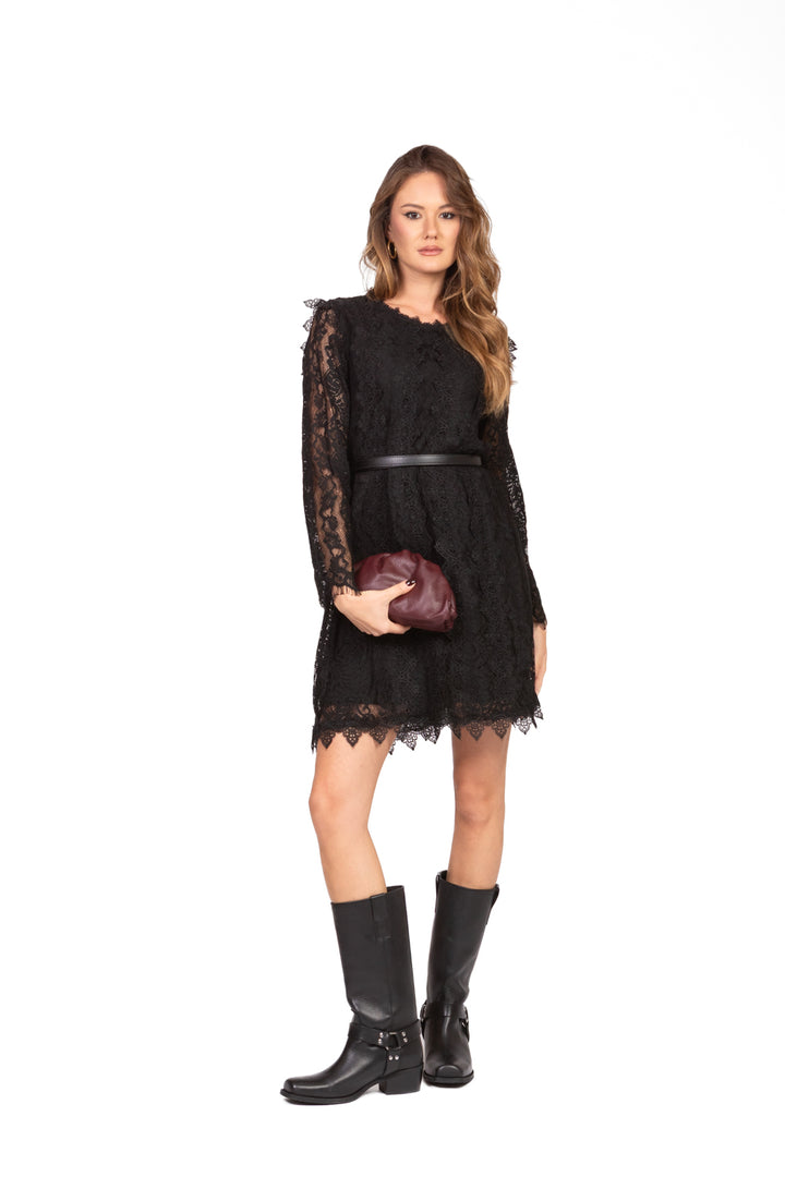 Tensione In - Abito pizzo midi Art. 37516