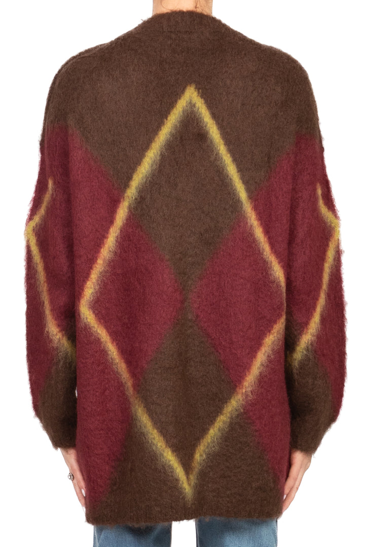 Vicolo - Cardigan mohair a rombi Art. 55041F