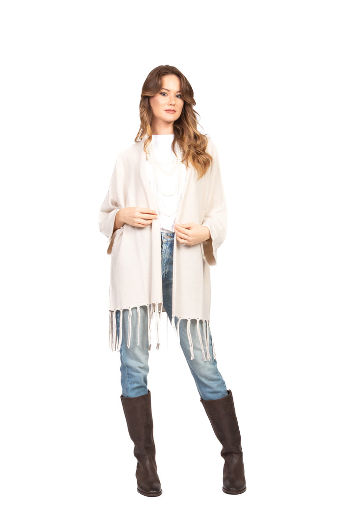 Kontatto - Cardigan frange Art. 3M1036NI