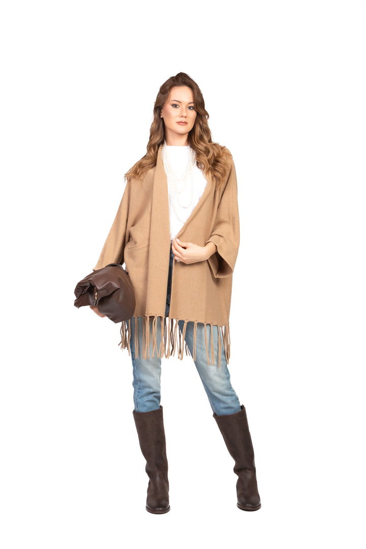 Kontatto - Cardigan frange Art. 3M1036NI