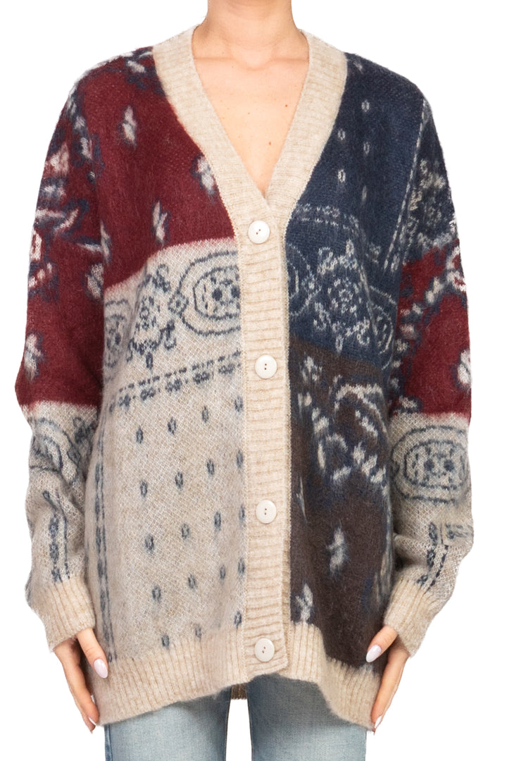 Kontatto - Cardigan fantasia bandana Art. 3M1041NI