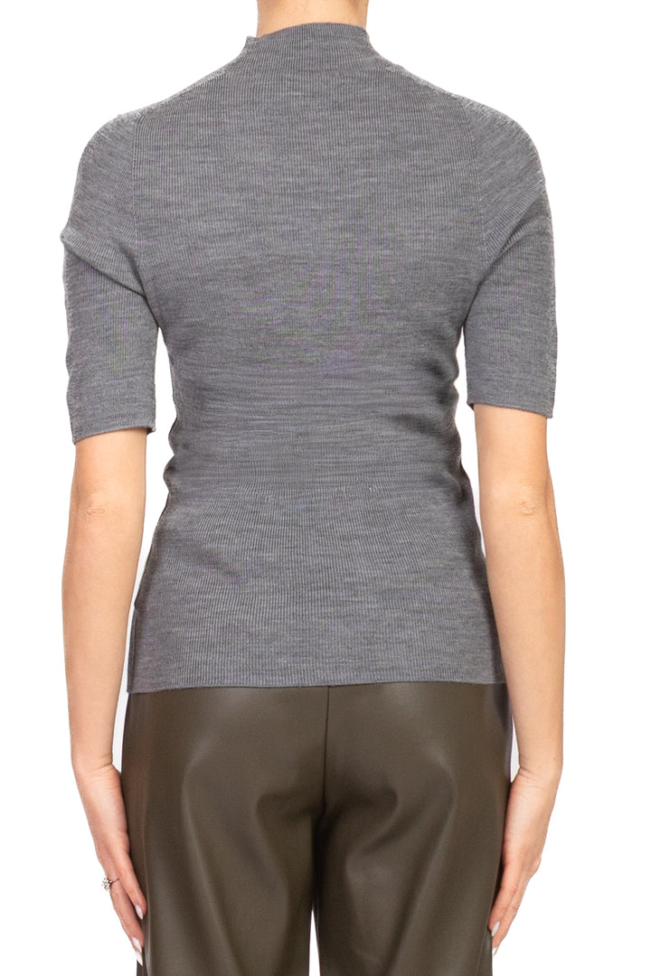 Have One - Maglia costine lupetto mezza manica Art. MTA-P100