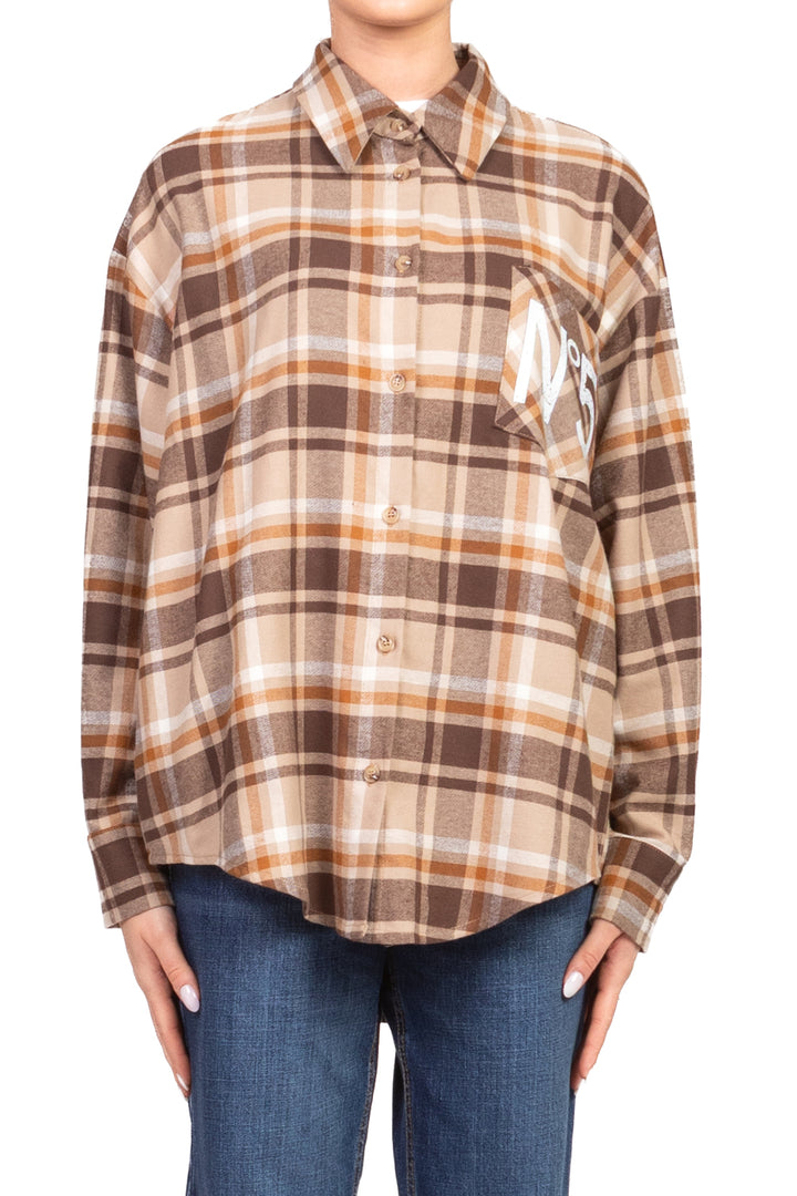 Tensione In - Camicia check flanella stampa n.5 Art. 26C1177