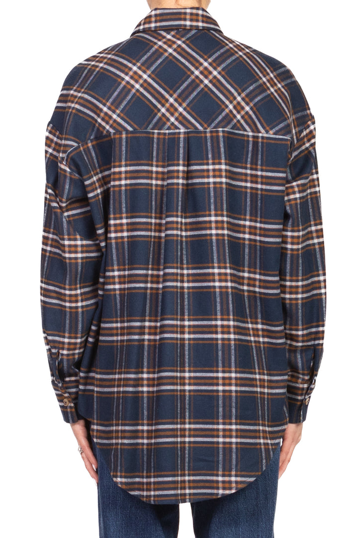 Tensione In - Camicia check flanella con collana Art. 26C1181