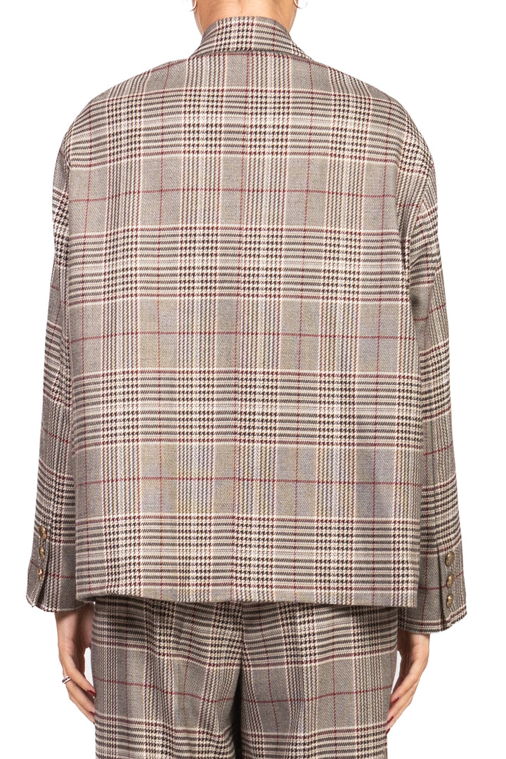 Tensione In - Giacca check doppio petto Art. 26B1168