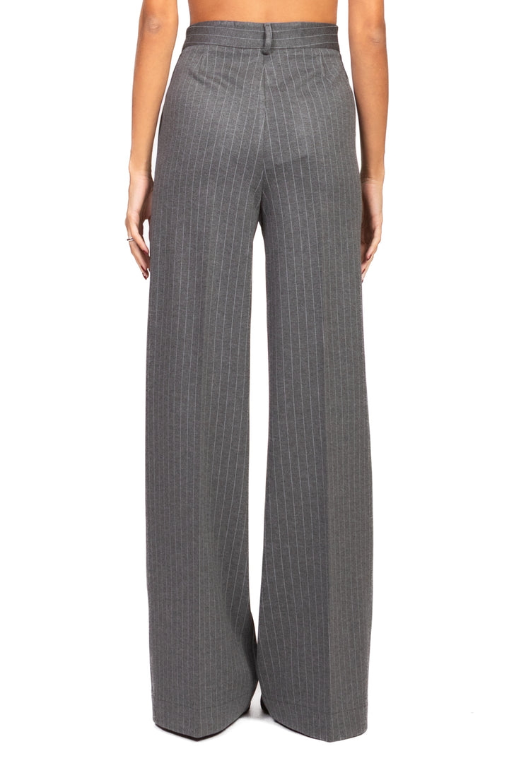 Have One - Pantalone palazzo gessato Art. PMI-P241