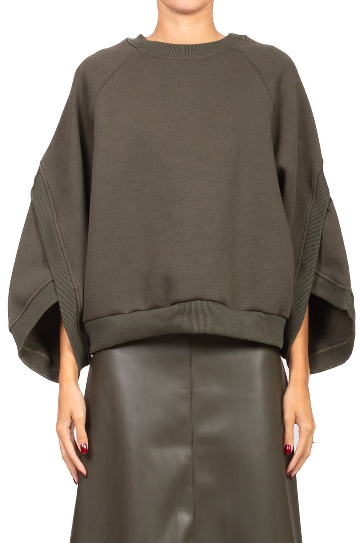 Dixie - Felpa girocollo manica ampia Art. F262Y034