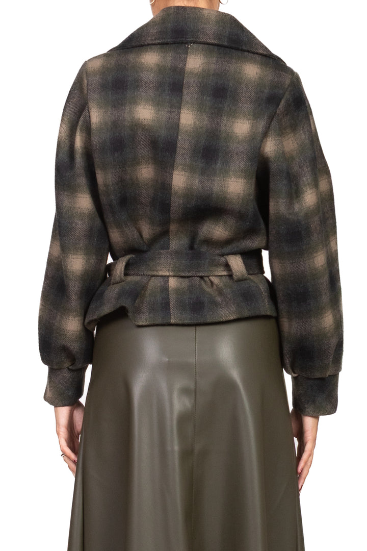 Dixie - Giacca bomber quadri doppio petto Art. KBANYMRP