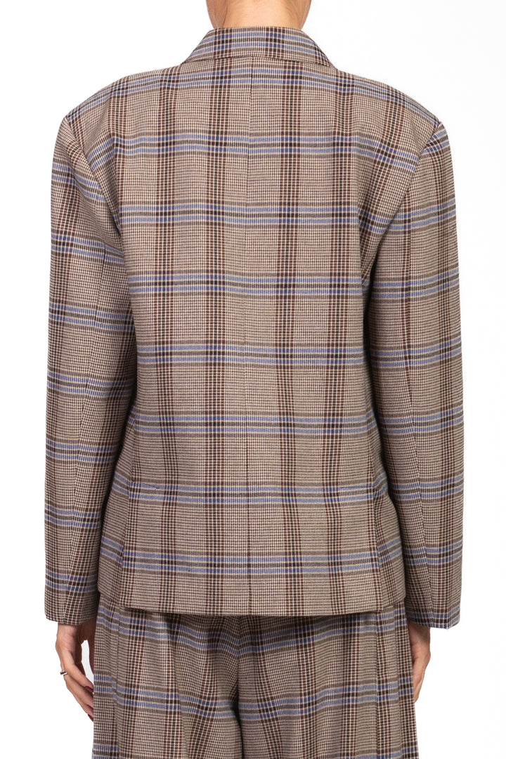 Tensione In - Giacca check con cravatta Art. 37914