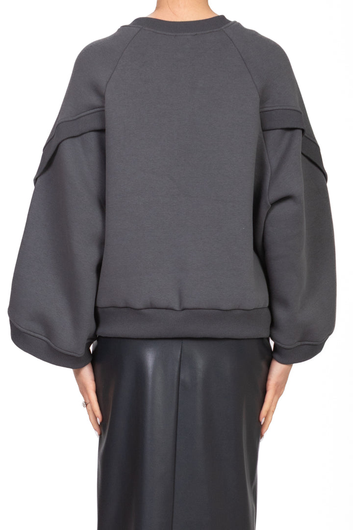 Dixie - Felpa girocollo manica ampia Art. F262Y034