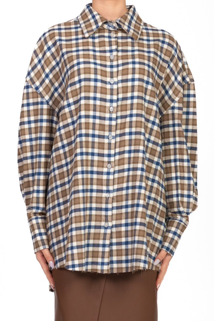 Vicolo - Camicia over in flanella Art. TF1797