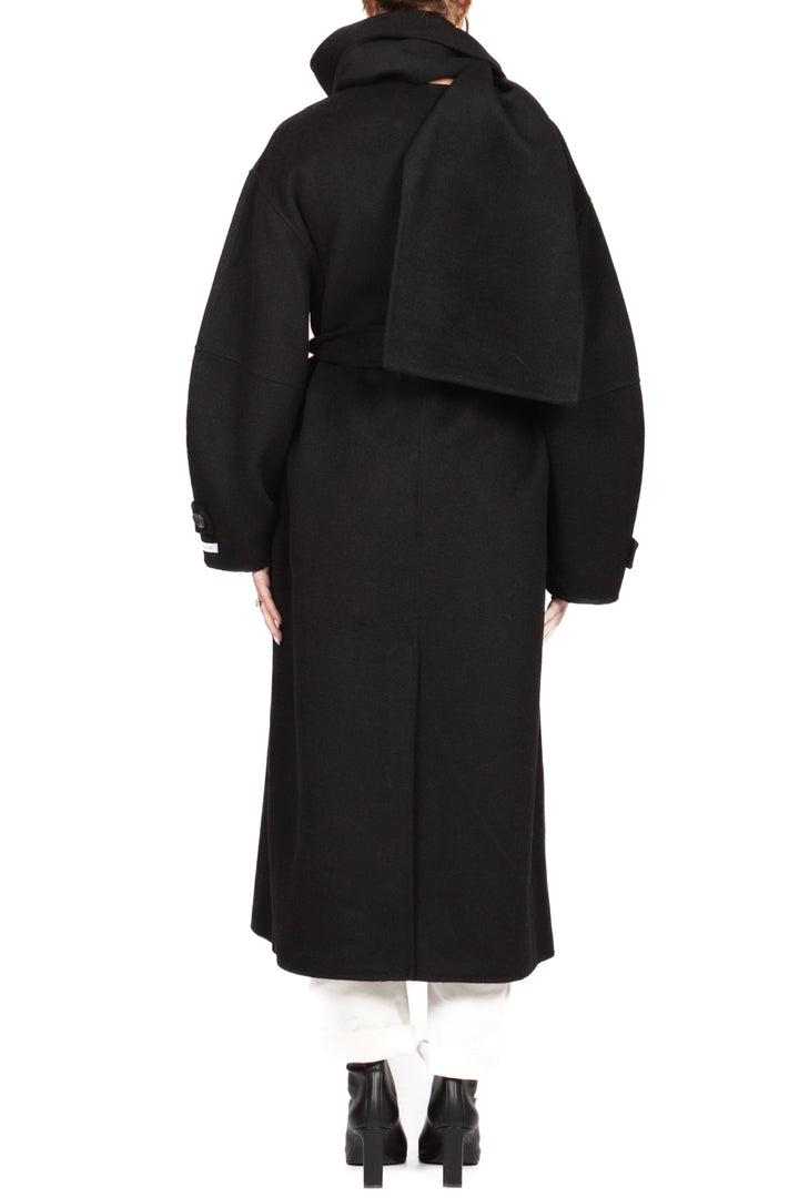 Have One - Cappotto hand made cintura con scialle Art. KHB-P002