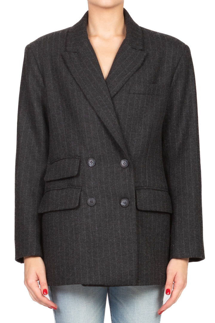 Vicolo - Giacca gessata doppio petto Art. TF1832