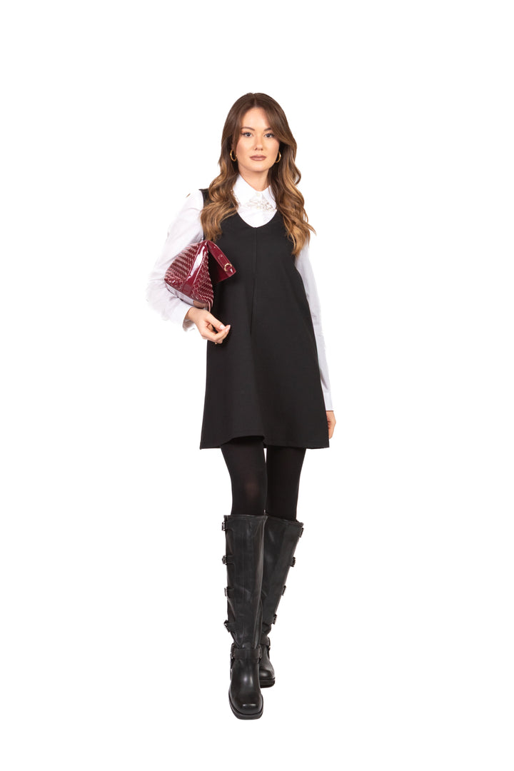 Have One - Abito mini smanicato punto milano Art. AJK-P086