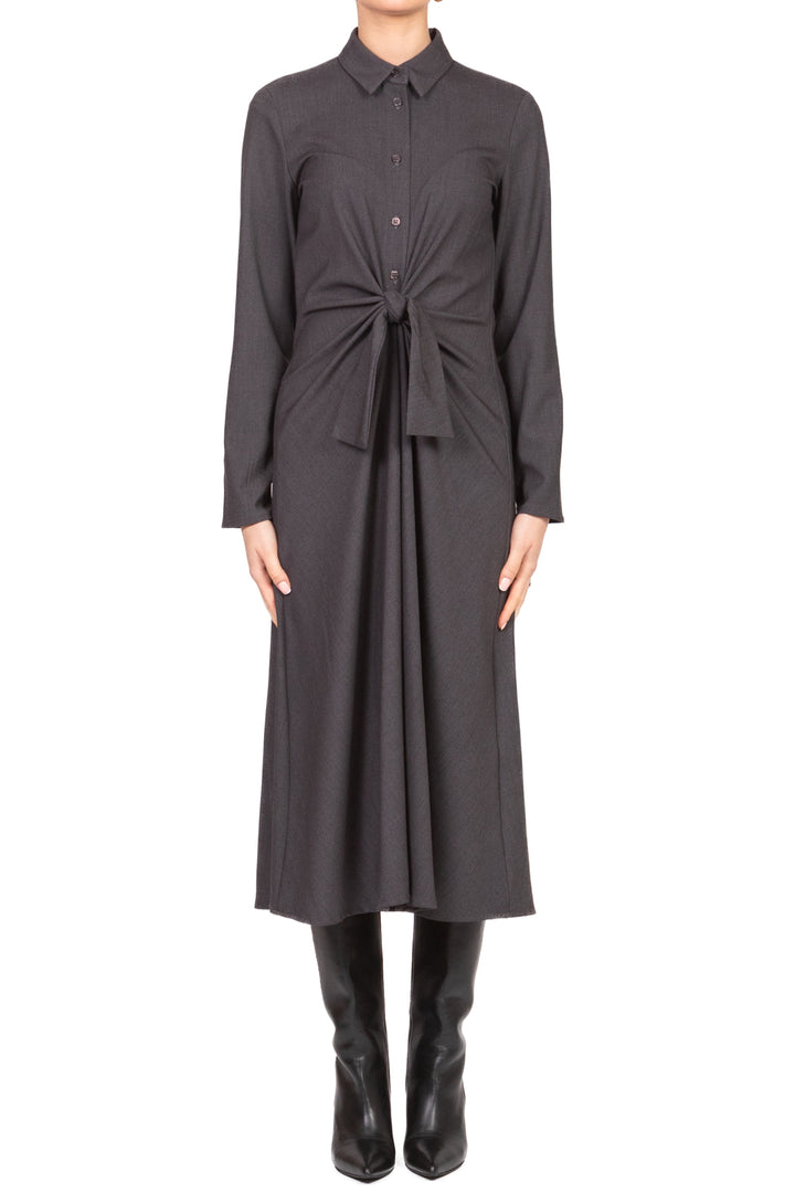 Dixie - Abito chemisier con nodo Art. AMF0KHZ