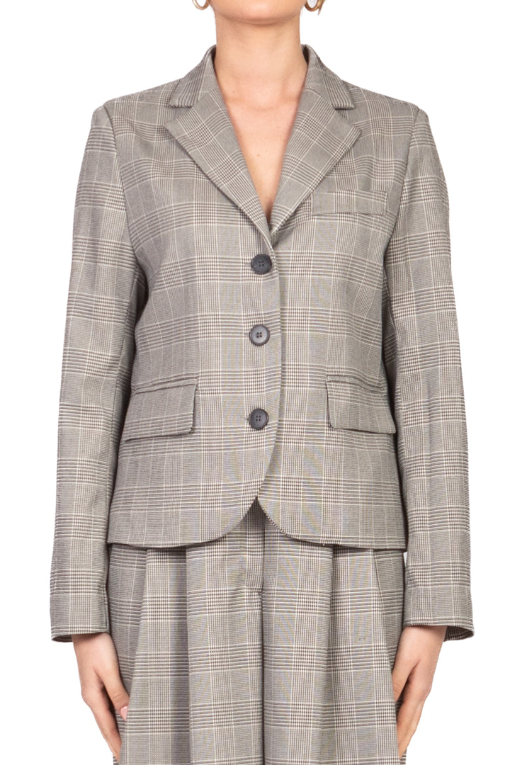 Tensione In - Giacca corta principe di galles Art. 1164AI25