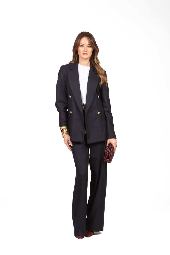 Tensione In - Pantalone gamba dritta con cintura Art. 26P1352