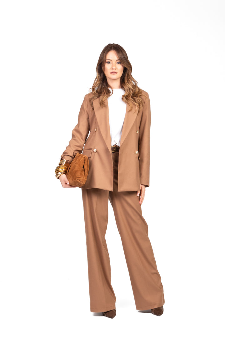 Tensione In - Pantalone gamba dritta con cintura Art. 26P1352