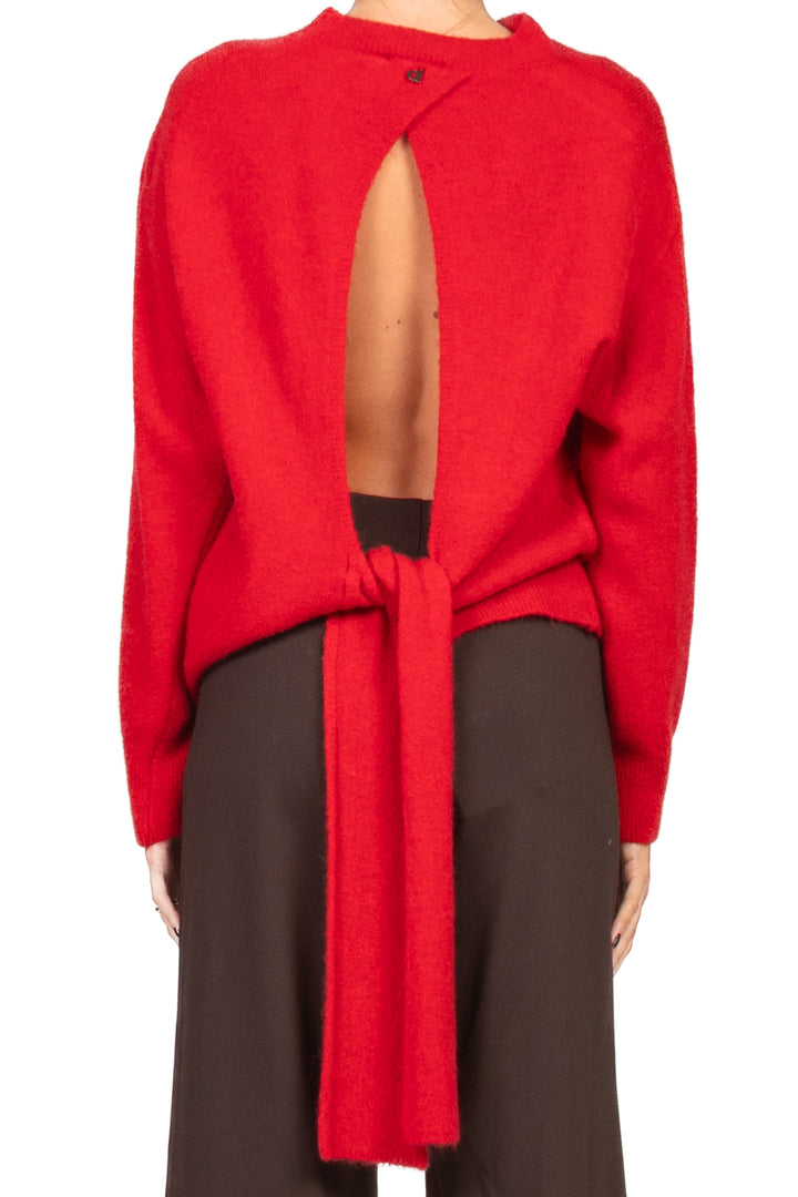 Dixie - Maglia girocollo allaccio posteriore Art. M277Y246