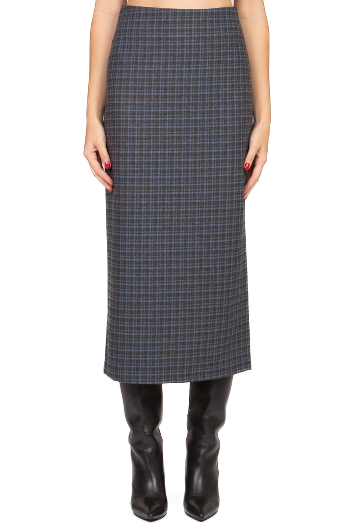 Tensione In - Gonna longuette a quadri Art. 26G1345