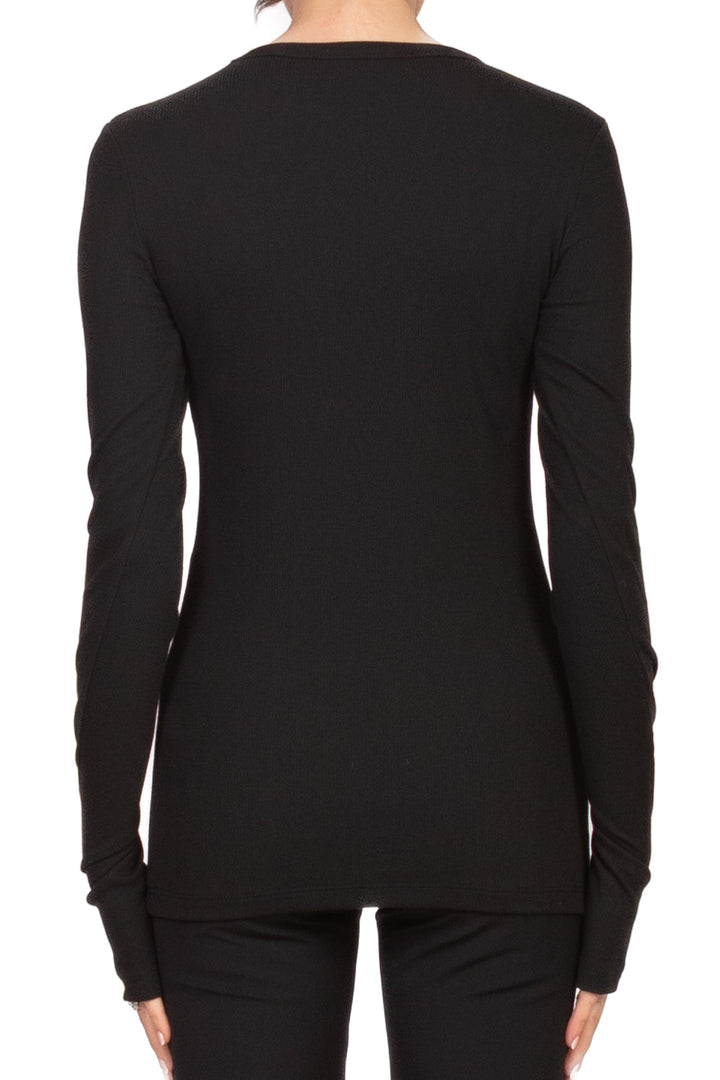 Vicolo - Maglia costine girocollo Art. UF0207