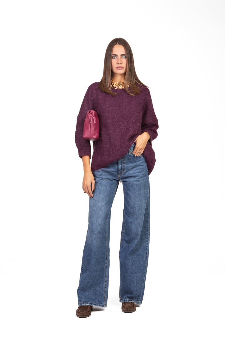 Vicolo - Maglia mohair over manica 3/4 Art. 55167F