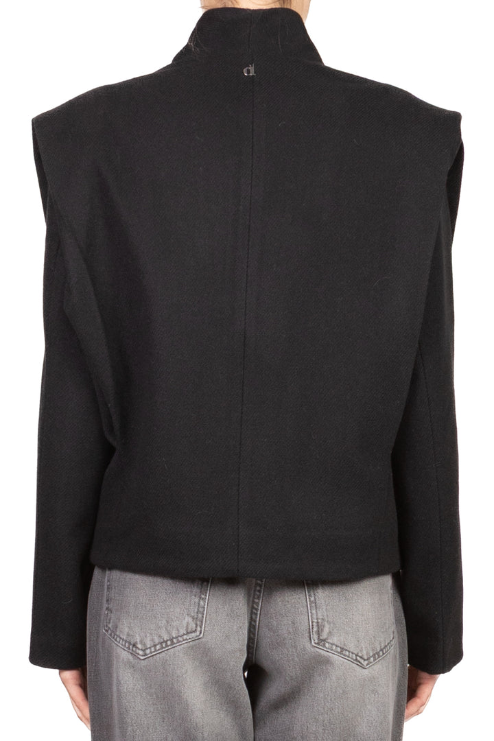 Dixie - Giacca cappotto con spalline Art. K845Y021