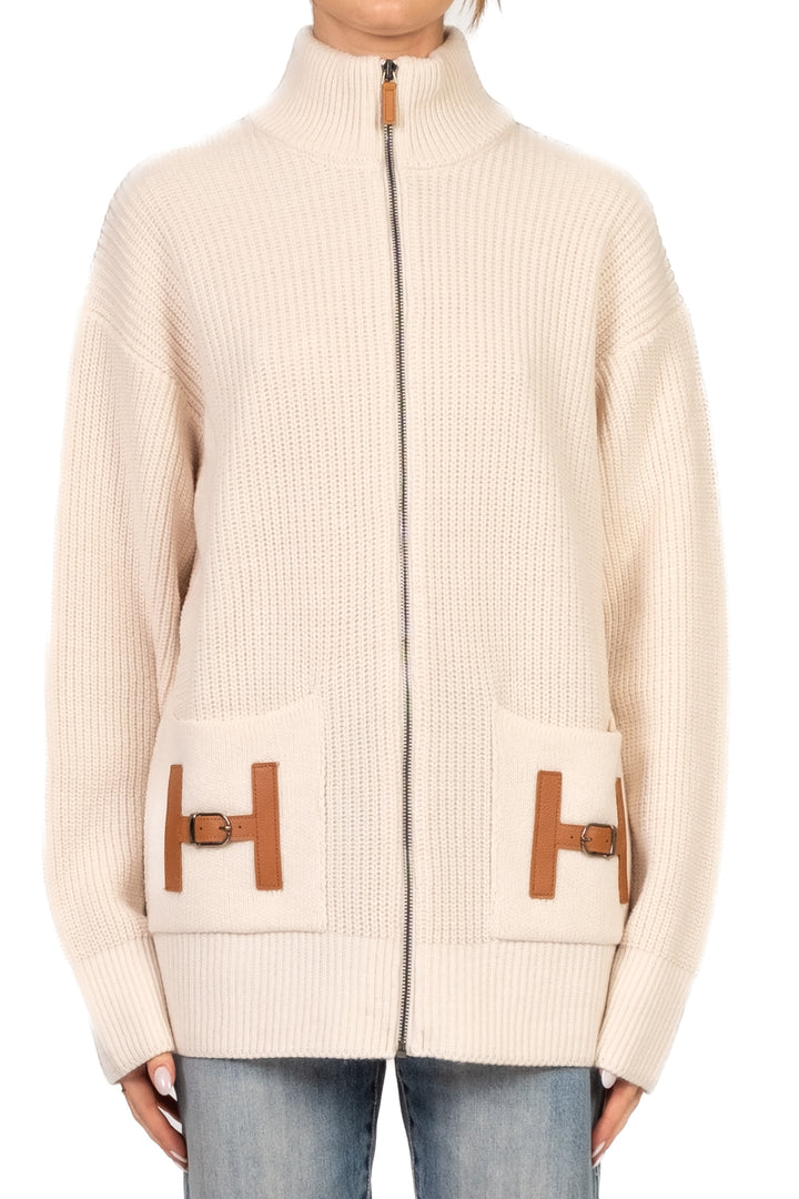 Tensione In - Cardigan con zip Art. W5HMG94A400