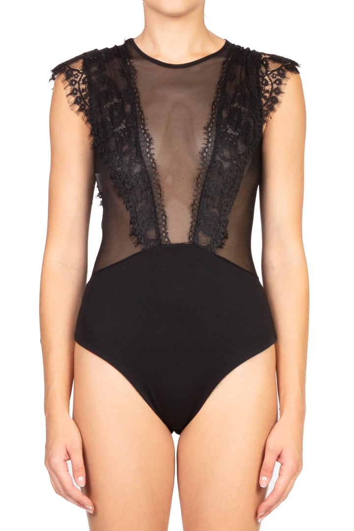 Imperial - Body retato intarsi pizzo Art. B260KJS