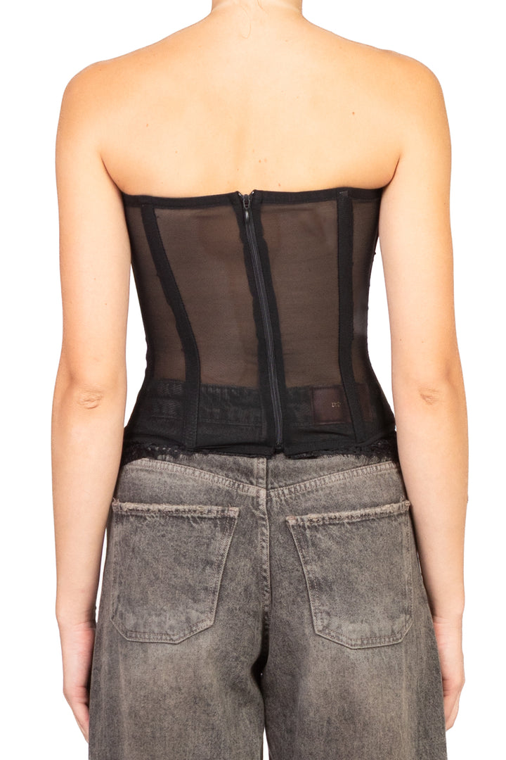 Imperial - Top corpetto intarsi pizzo Art. RIN5KIR