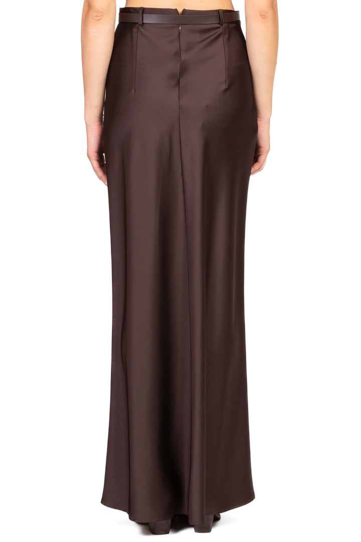 Imperial - Gonna lunga satin con cintura Art. GMF4KBA