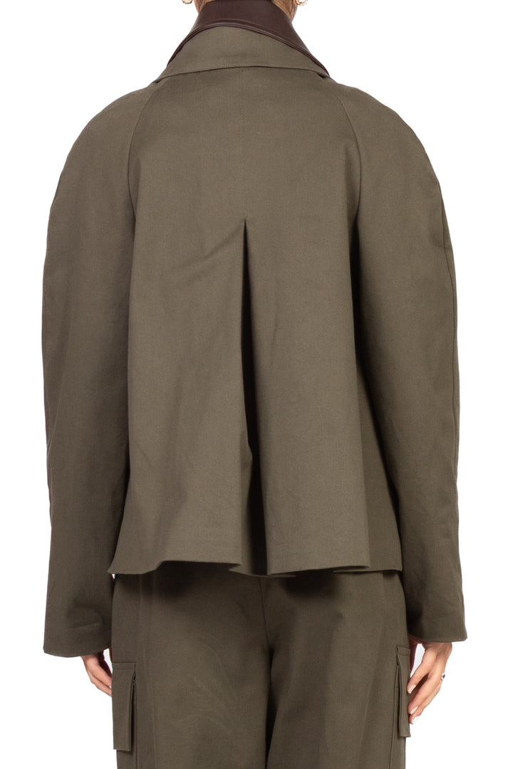 Vicolo - Giacca army colletto ecopelle Art. TF0843