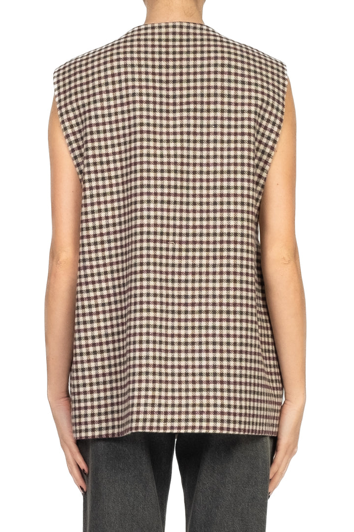 Tensione In - Gilet over quadretti Art. 26D884