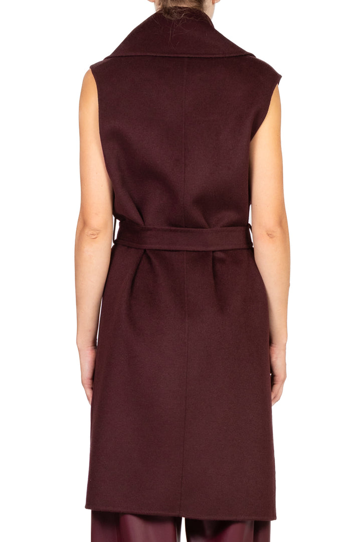 Vicolo - Cappotto hand made smanicato con cinta Art. TF0056