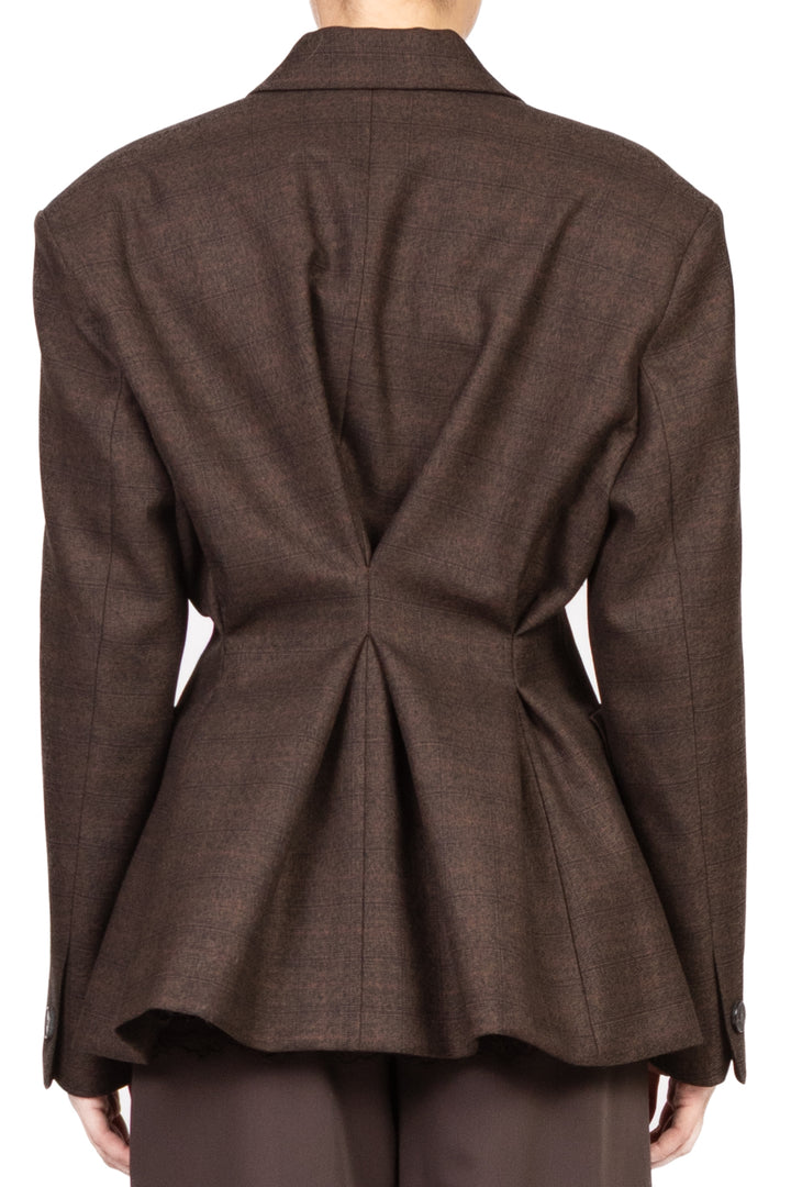 Vicolo - Giacca check doppio petto sfiancata Art. TF0855