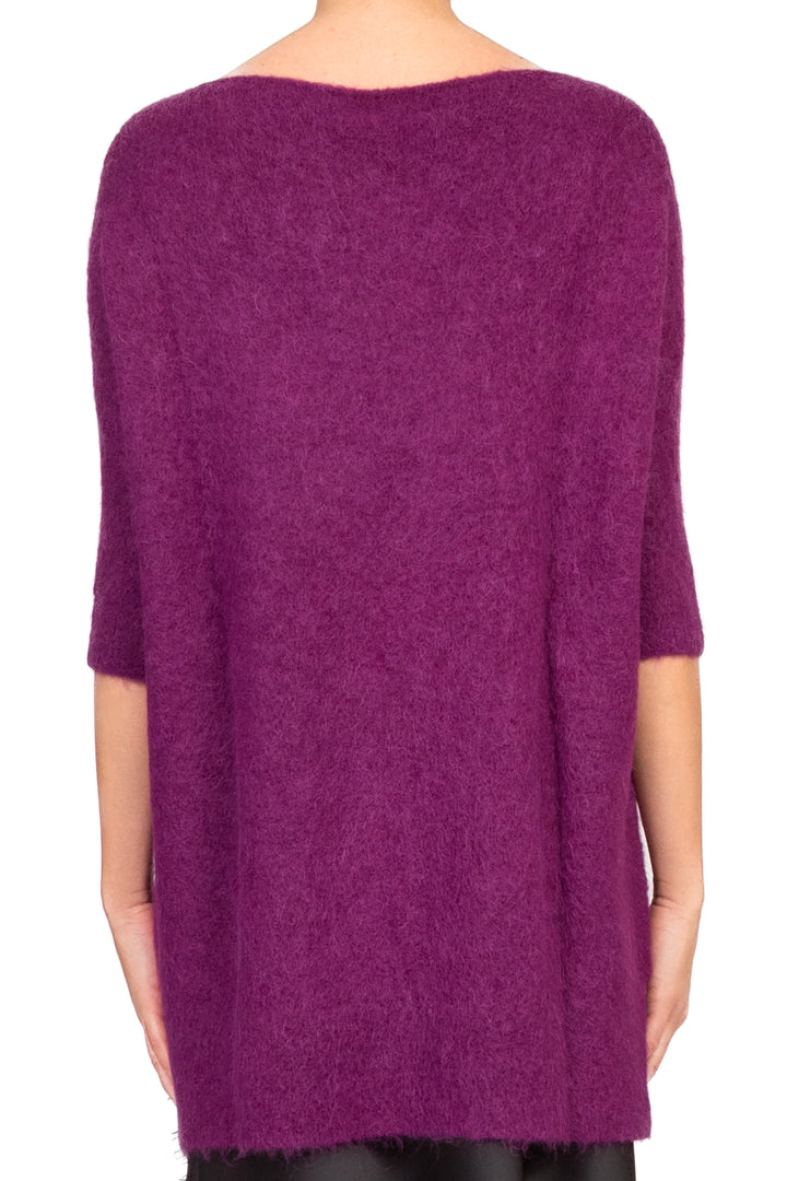 Kontatto - Maglia lunga in mohair mezza manica Art. 3M0872C