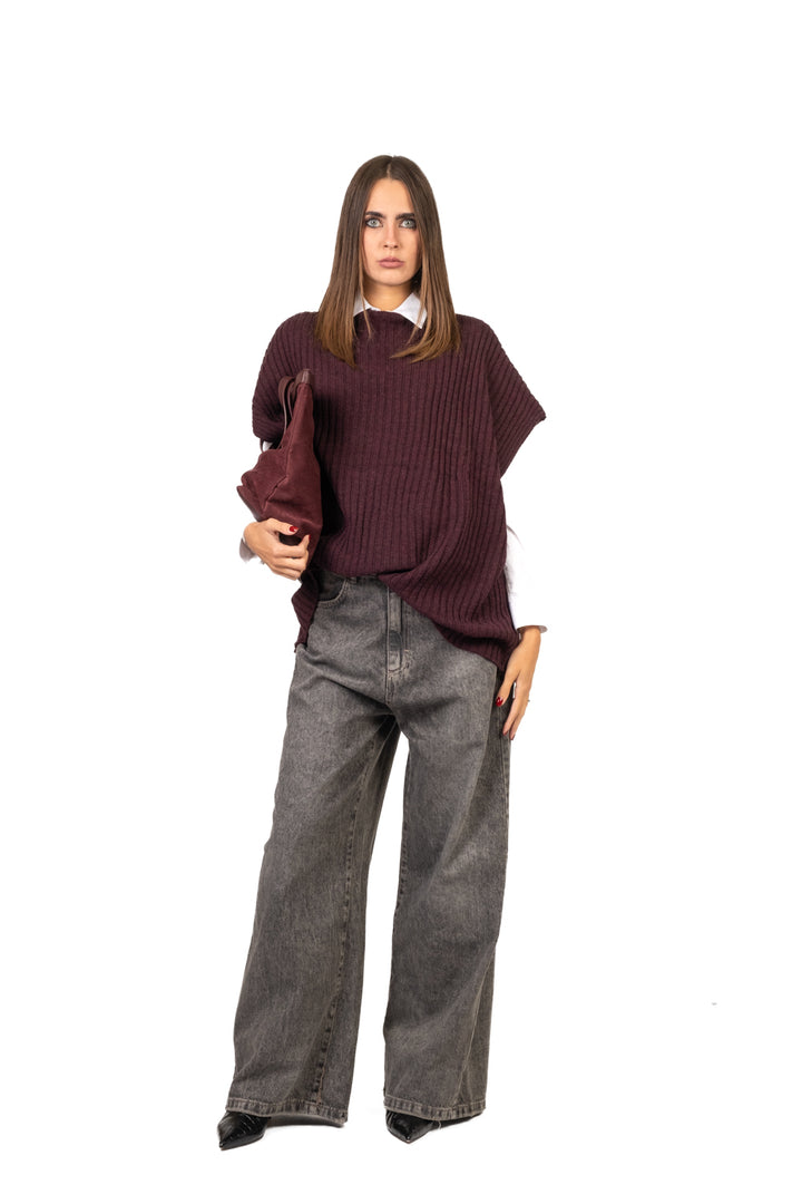 Kontatto - Gilet over collo cratere  Art. 3M1029NI