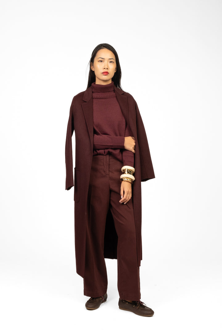 MM MaxMara - Pantalone boy TUNISI Art. 2526136018