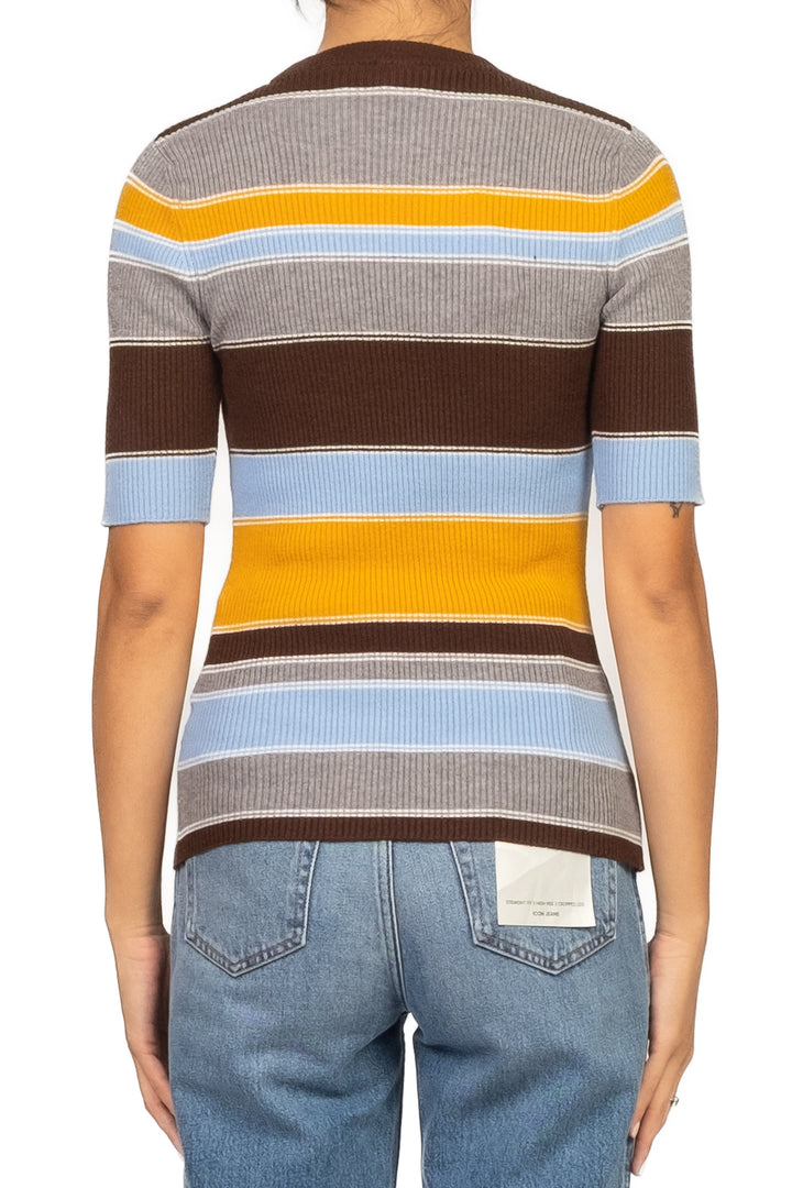 Tensione In - Maglia manica corta a righe Art. 25A714