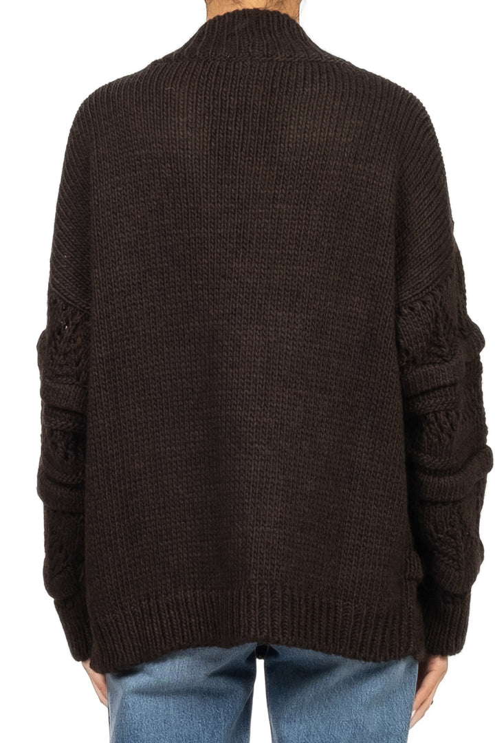 Vicolo - Cardigan aperto traforato Art. 33047F