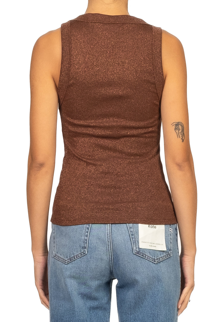 Vicolo - Canotta lurex scollo V Art. UF0060