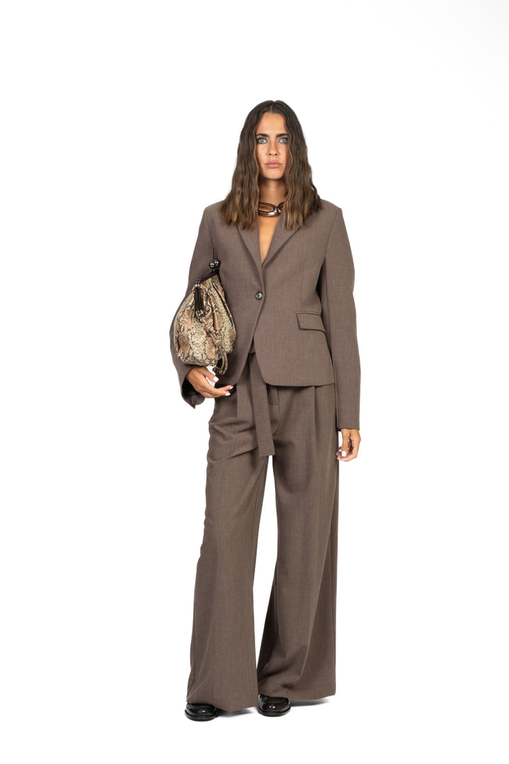 Vicolo - Pantalone palazzo con fusciacca Art. TF0188