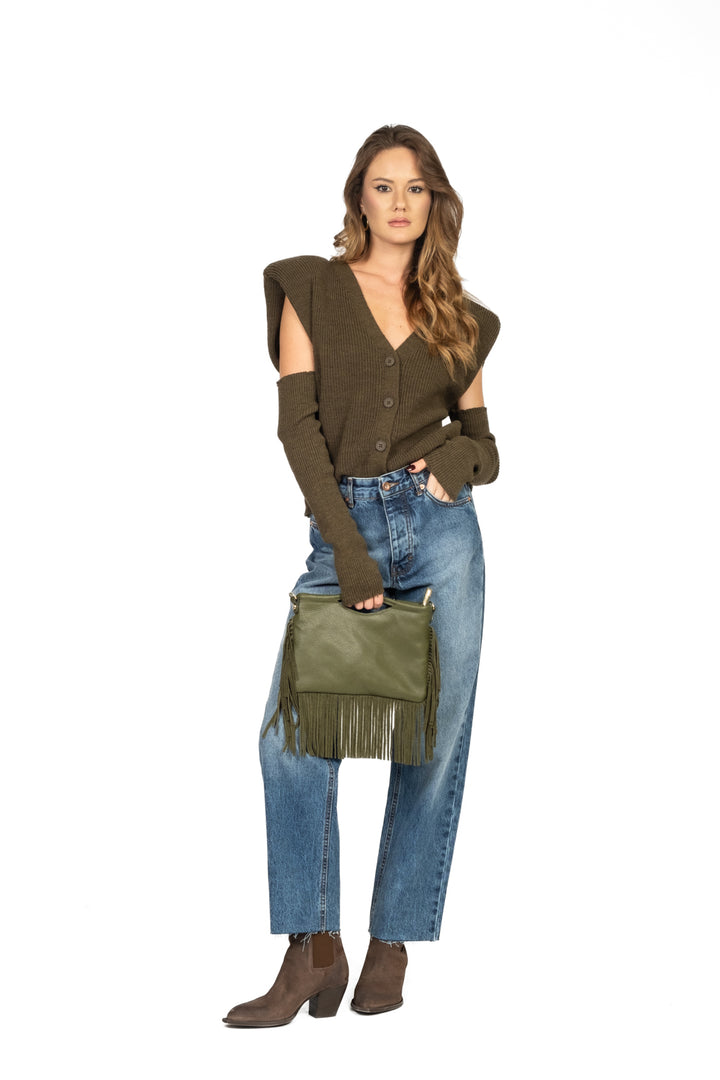 Have One - Gilet bottoni con manicotti Art. LFP-P015