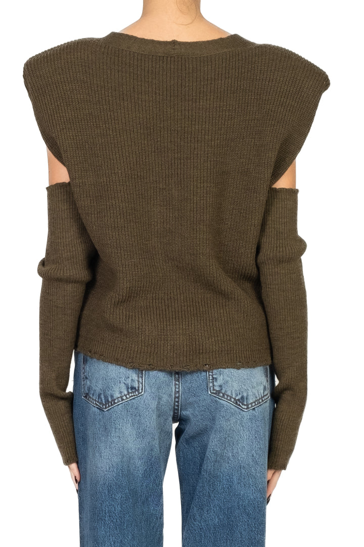 Have One - Gilet bottoni con manicotti Art. LFP-P015