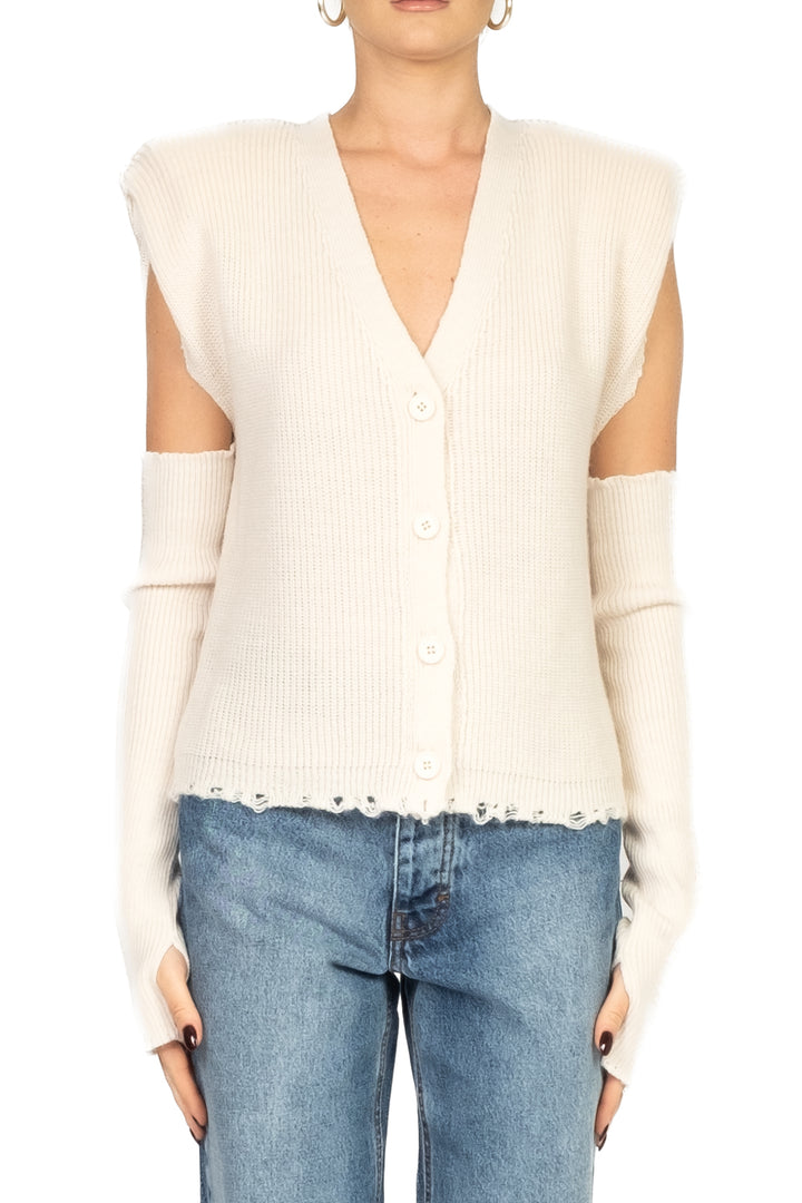 Have One - Gilet bottoni con manicotti Art. LFP-P015