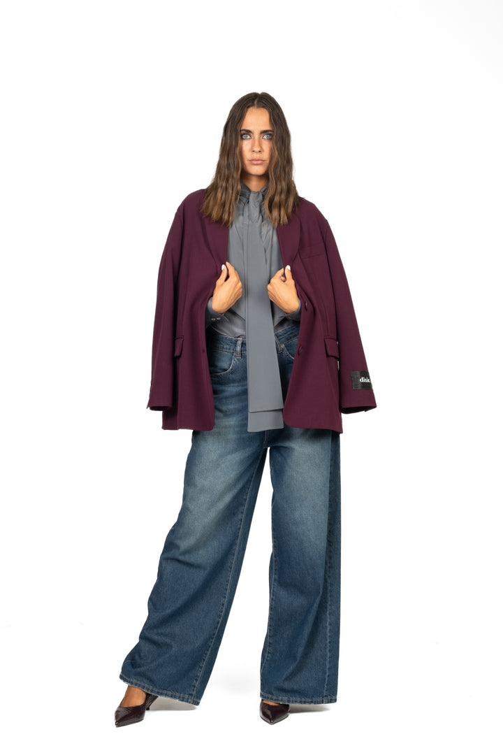 Dixie - Giacca due bottoni over con logo Art. JDFNKHZUA